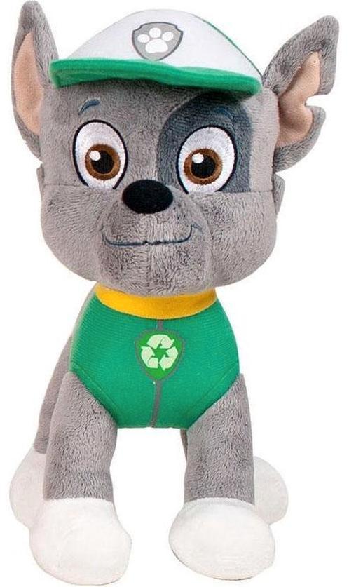 Play by Play Paw Patrol Pluche-Rocky 27CM (Diversen) NIEUW, Kinderen en Baby's, Speelgoed | Knuffels en Pluche, Ophalen of Verzenden