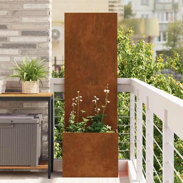 vidaXL Tuin Privacy Scherm Fretwerk Roestig 50 x 140 cm beschikbaar voor biedingen