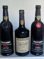 Late Bottled Vintage Port: 1979, 1981 Taylors & 1984