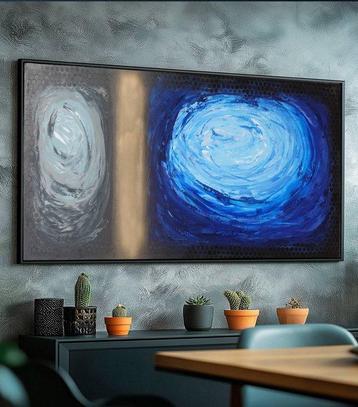 Ksavera - Abstract A1367 - painting on XXL canvas 210cm