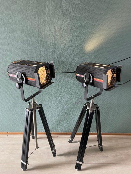 LAMPO ITALY - Lampadaire trépied (4) - TE00 - Métal,, Antiek en Kunst, Antiek | Verlichting