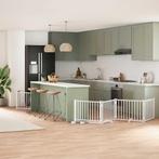 vidaXL Hondenhek inklapbaar met deur 10 panelen 800cm, Verzenden, Nieuw