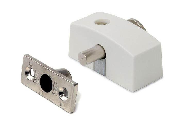 Oplegslot smal buitendraaiend SKG1 wit - voor binnendeur..., Doe-het-zelf en Bouw, Hang- en Sluitwerk, Slot, Nieuw, Overige materialen