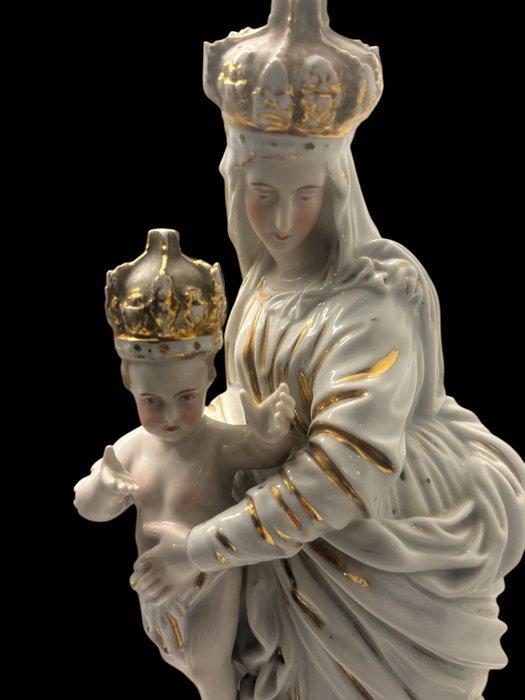 Beeld - Maria met kindje Jezus - 40 cm - Porselein -, Antiek en Kunst, Antiek | Boeken en Manuscripten