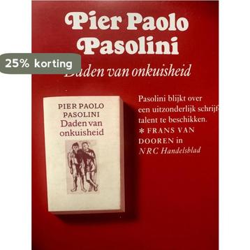 Daden van onkuisheid 9789029533225 Pier Paolo Pasolini, Verzenden, Pier Paolo Pasolini