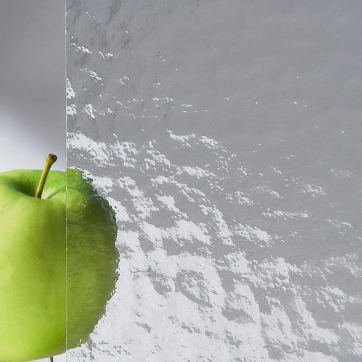 Dubbel glas figuur Kathedraal klein blank 4 - sp - 4mm, Doe-het-zelf en Bouw, Glas en Ramen, Nieuw, Verzenden