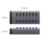 7 in 1 USB-C Hub - Compatibel met Macbook Pro / Air - USB, Nieuw, Verzenden