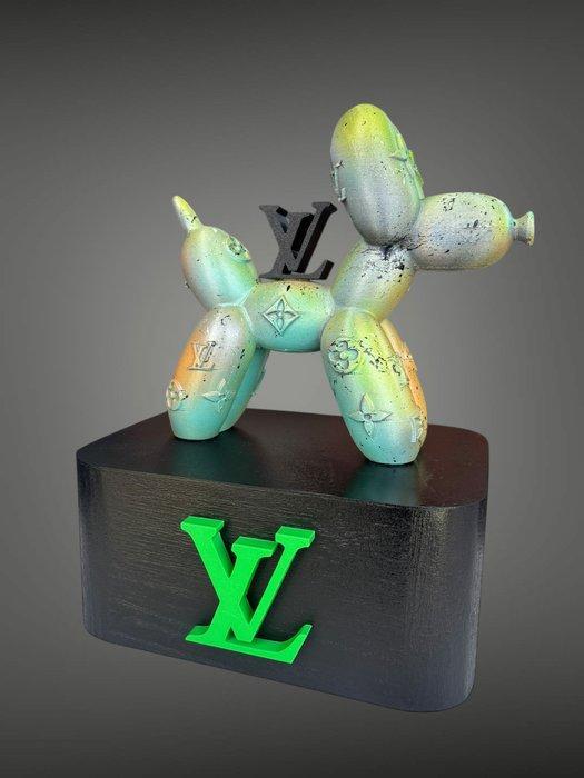 Artiluxx - Baloon dog sculpture - green LV edition, Antiek en Kunst, Kunst | Designobjecten