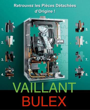 PIÈCES DÉTACHÉES VAILLANT BULEX AVEC REMISE, Ophalen of Verzenden, Cv-ketel of Combi-ketel