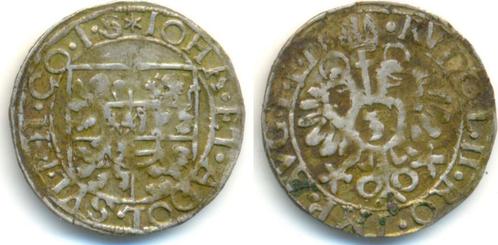 3 Kreuzer Alsenz o J Salm Grumbach: Johann en Adolf, 1606..., Postzegels en Munten, Munten | Europa | Niet-Euromunten, België