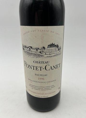 1996 Château Pontet Canet - Bordeaux, Pauillac 5ème Grand