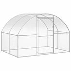 vidaXL Kippenren 3x2x2 m gegalvaniseerd staal, Verzenden, Nieuw
