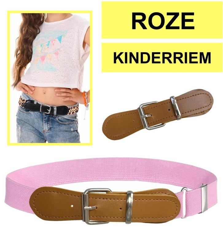 Fako Fashion - Kinderriem Elastisch Oval - Elastische Riem, Vêtements | Femmes, Ceintures, Envoi