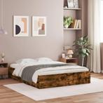 vidaXL Bedframe met lades bewerkt hout gerookt eikenkleurig, Huis en Inrichting, Slaapkamer | Bedden, Verzenden, Nieuw