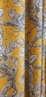 300x280cm! Speciaal katoenorganisch stof met Leopardi -