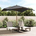 vidaXL Parasol met houten paal 300x300x273 cm, Verzenden