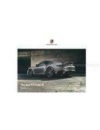 2020 PORSCHE 911 TURBO S HARDCOVER BROCHURE ENGELS, Nieuw