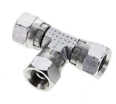 T-koppeling G1/8 Binnendraad Staal hydrauliek 400bar, Doe-het-zelf en Bouw, Overige Doe-Het-Zelf en Bouw, Verzenden