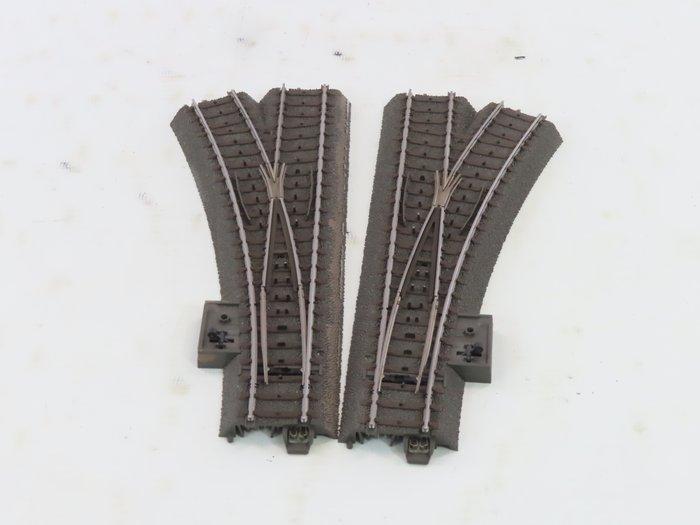 Märklin H0 - 24611/24612 - Modeltreinsporen (2) - 2-delig, Hobby en Vrije tijd, Modeltreinen | H0