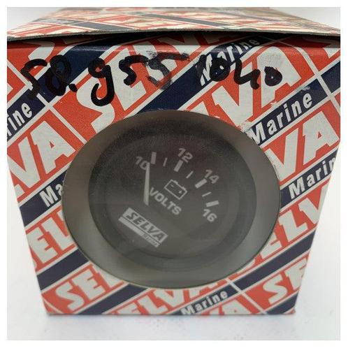 Bieden: Selva marine black engine battery level indicator 1, Watersport en Boten, Bootonderdelen, Ophalen of Verzenden