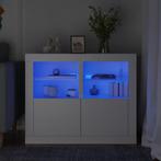 vidaXL Bijzetkastjes met LED-verlichting 2 st bewerkt hout, Huis en Inrichting, Verzenden, Nieuw