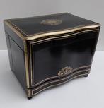 Armoire à liqueurs - Bois d’ébène, Bronze doré - Cave à