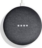 Google Nest Mini 2e Generatie Zwart (Google Smart Speaker), Audio, Tv en Foto, Mediaspelers, Ophalen of Verzenden, Zo goed als nieuw