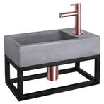 Fonteinset Differnz Force Beton en Handoekrek 40x22x9 cm, Doe-het-zelf en Bouw, Ophalen of Verzenden, Nieuw, Overige typen