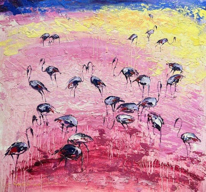 Viktor Fridrikh - Flamencos, Antiek en Kunst, Kunst | Schilderijen | Klassiek