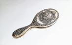 Finely hand embossed - Spiegel - .925 zilver, Antiek en Kunst