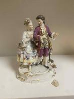 Meissen - Figure - 19cm Galantes Rokoko-Paar um 1890 -