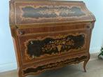 Bureau plat - Bois polychrome - M. Intarsiatori Brianza, Antiek en Kunst