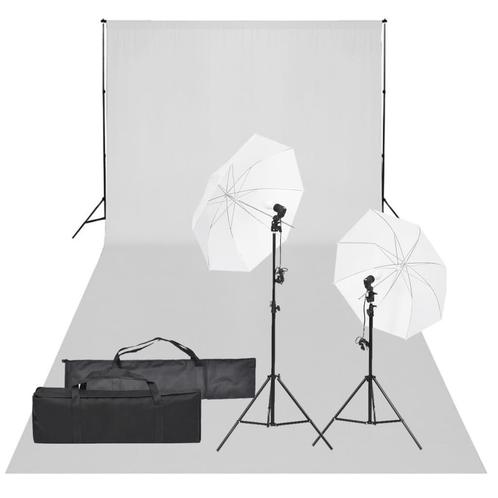 VD Fotostudioset met verlichtingsset en achtergrond, Autos : Divers, Outils de voiture, Envoi