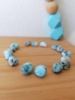 jaspe léopard, malachite, larimar, howlite, apatite,, Verzamelen