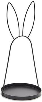 Dienblad metalen frame Bunny Ear 50 cm hoog Ø25 cm, Huis en Inrichting, Nieuw