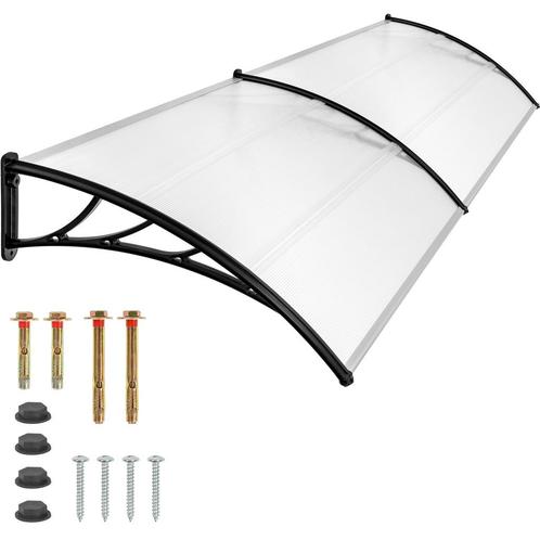 tectake Voordeurluifel transparant - 300 cm, Huis en Inrichting, Overige Huis en Inrichting, Verzenden