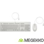 HP 225 Wired Mouse and Keyboard Combo White, Computers en Software, Verzenden, Nieuw