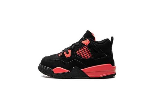 Air Jordan 4 Retro Red Thunder (TD) - Maat 19.5 EU, Kleding | Heren, Schoenen, Ophalen of Verzenden