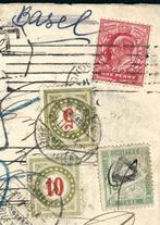 Zwitserland, Frankrijk, Groot-Brittannië 1908 - Zeldzame, Postzegels en Munten, Gestempeld