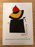 Joan Miró (after), Pablo Picasso (after) - Cartel Exposicion, Antiek en Kunst
