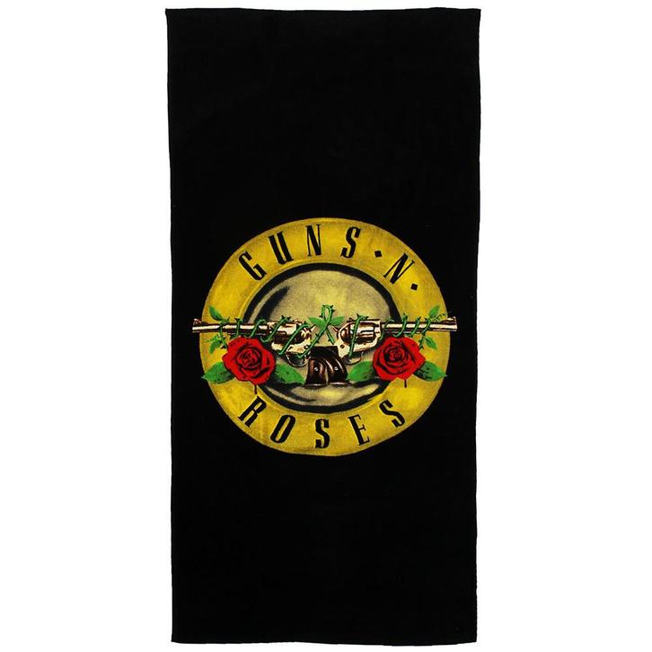 Guns N Roses Band Logo Badlaken Strandlaken 70x140cm -, Vakantie, Vakantie | Zon en Strand