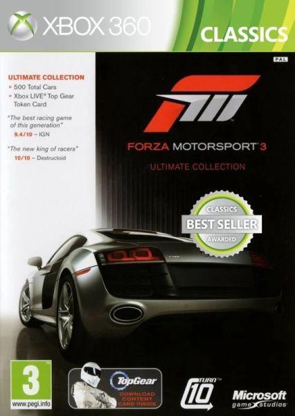 Forza Motorsport 3-Ultimate Collection Classics (Xbox 360), Games en Spelcomputers, Games | Xbox 360, Ophalen of Verzenden
