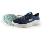 Skechers Sneakers in maat 38 Blauw, Kleding | Dames, Skechers, Zo goed als nieuw, Sneakers, Verzenden