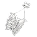 Broche - 18 carats Or blanc - 3.00ct. tw. Diamant