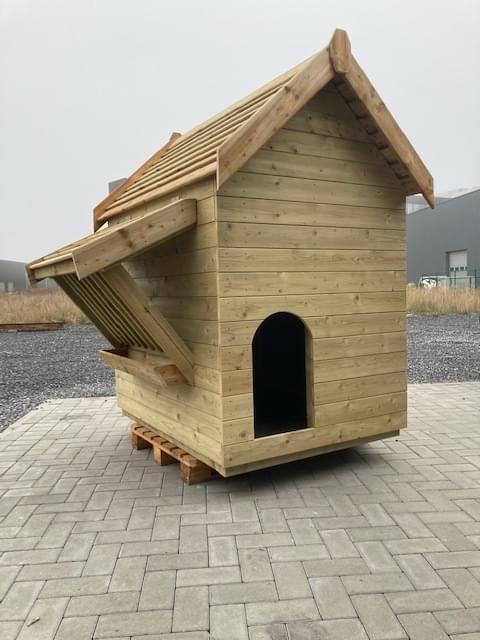Geitenhok Zander Met Hooiruif, Dieren en Toebehoren, Stalling en Weidegang