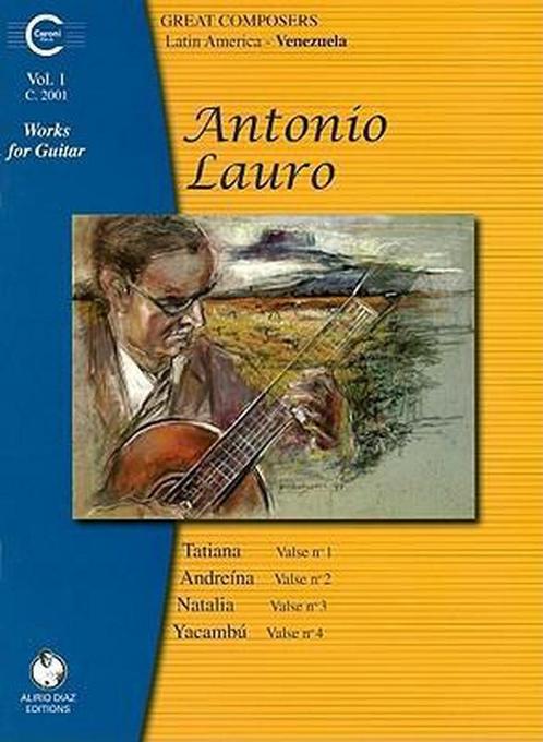 Antonio Lauro Works for Guitar, Volume 1 9782843944000, Livres, Livres Autre, Envoi
