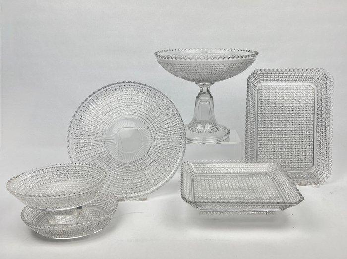 Val Saint Lambert - Charles Graffart - Tafelmiddenstuk (6) -, Antiek en Kunst, Antiek | Meubels | Tafels