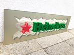 Rare Vintage Original 60s Heineken Beer Bar Restaurant Glass, Antiek en Kunst