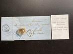 België - 36 Oude brieven Leopold I met medaillons, Postzegels en Munten, Gestempeld