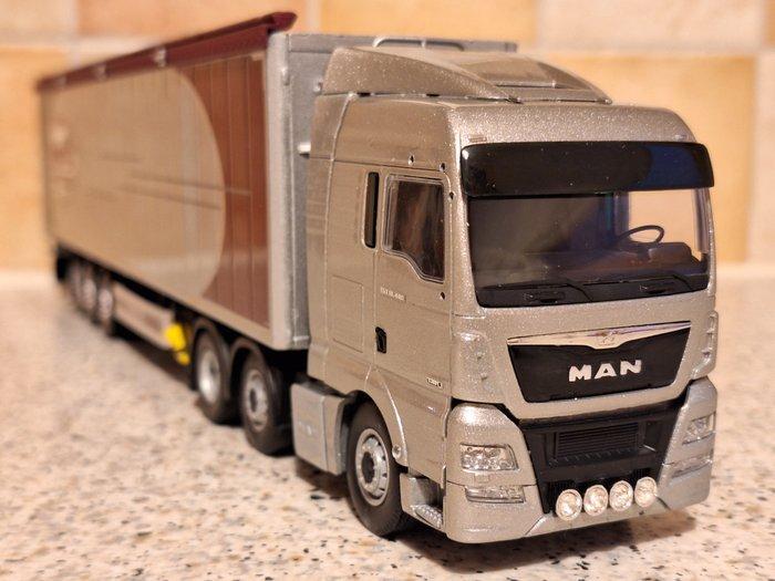Tekno 1:50 - Model vrachtwagen - MAN TGX - trekker met, Hobby en Vrije tijd, Modelauto's | 1:5 tot 1:12